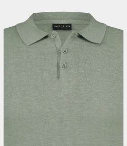 Saint Steve Chris polo s/s cloudy green 19481-60022