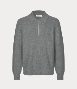 Samsoe Samsoe saisaks hz polo 15010 dark grey mel. M24300014-CLR000659