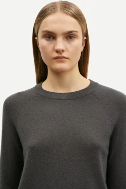 Samsoe Samsoe Boston o-neck 6304 black oyster F15322154-190205TCX