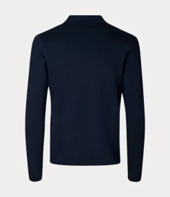 Samsoe Samsoe Guna half zip sky captain M22400055-193922TCX