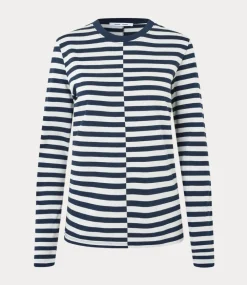 Samsoe Samsoe Saavery tee l/s salute pearl asymm F24400020-CLR001892