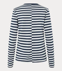 Samsoe Samsoe Saavery tee l/s salute pearl asymm F24400020-CLR001892