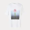 Samsoe Samsoe Saeira t-shirt 6024 blurred tulip white F25100136-CLR002062