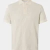 Samsoe Samsoe sajase polo 15514 clear cream M25100033-CLR000289