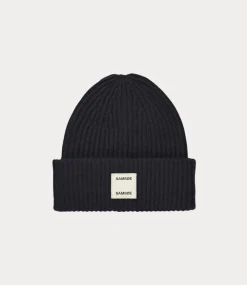 Samsoe Samsoe Samsoe w beanie 15010 black F24300118-CLR000021