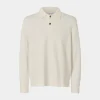 Samsoe Samsoe Sanino polo clear cream M24100093-CLR000289