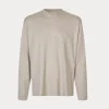 Samsoe Samsoe Saparker t-shirt ls 15567 greige mel. M25100017-CLR002027