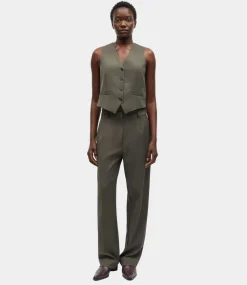 Samsoe Samsoe saramona trousers 14635 beluga F24100181-190405TCX