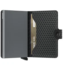 Secrid Miniwallet cubic black titanium Mcu-BLACK