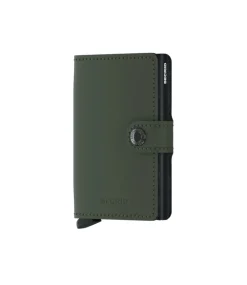 Secrid Miniwallet matte green black