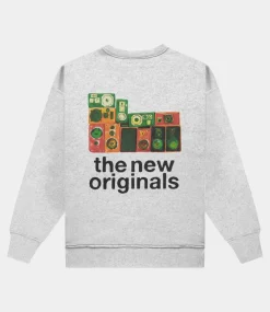 The New Originals Soundsystem crew light grey mel SOUNDSYSTEM-GREY