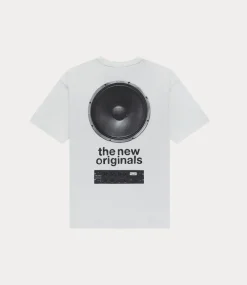 The New Originals Speaker tee white SPEAKER-WHITE
