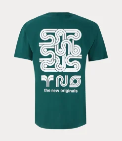 The New Originals Supergraphic tee rain forest SUPERGRAPHIC-RAIN