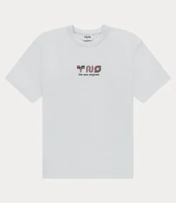 The New Originals Supergraphic tee white SUPERGRAPHIC-WHITE