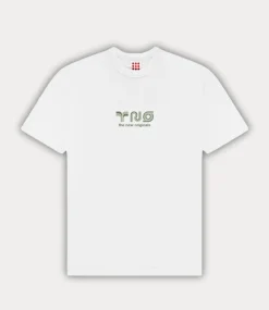The New Originals Supergraphic tee white deep depths SUPERGRAPHIC T-WHITE D