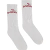 The New Originals Workman socks white barbados cherry