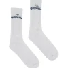 The New Originals Workman socks white stock navy WORKMAN-WHITE