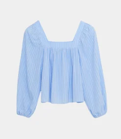 The New Society Symi blouse powder blue S25WBL15P1