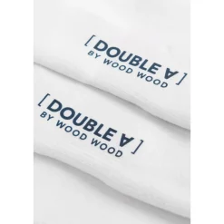 Wood Wood Con 2-pack socks white navy 10009201-9517-0028