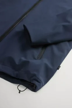 Woolrich Pacific soft shell jacket melton blue CFWOOU1047MRUT3496-3989