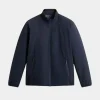 Woolrich Sailing two layers bomber melton blue CFWOOU1162MRUT4018 3989