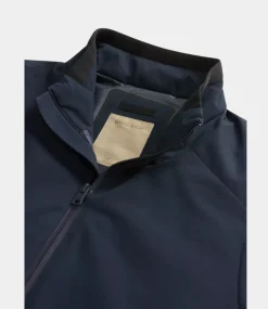 Woolrich Sailing two layers vest melton blue CFWOOU1158MRUT4018-3989