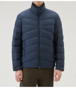 Woolrich Sundance down jacket melton blue