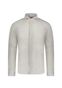 Xacus Linen Shirt l/s beige 748ML/41195-043